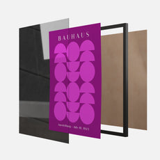 BAUHAUS CIRCLES 1923 PINK