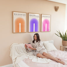 Bauhaus Color Archways 3-Poster Bundle