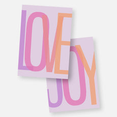 LOVE JOY 2-Poster Bundle