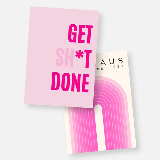 Get Bauhaus done. 2-Poster Bundle