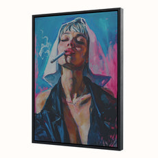 FISH.ORANGE Leinwand