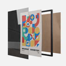 BAUHAUS EXHIBITION COLORFUL 1919