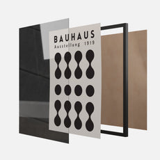 BAUHAUS DROP LOGOS 1919