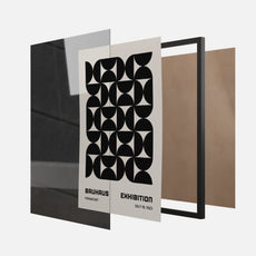 BAUHAUS EXHIBITION BLACK WHITE