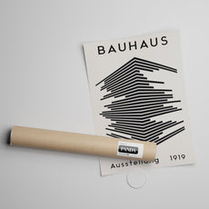 BAUHAUS LOGO 3D 1919