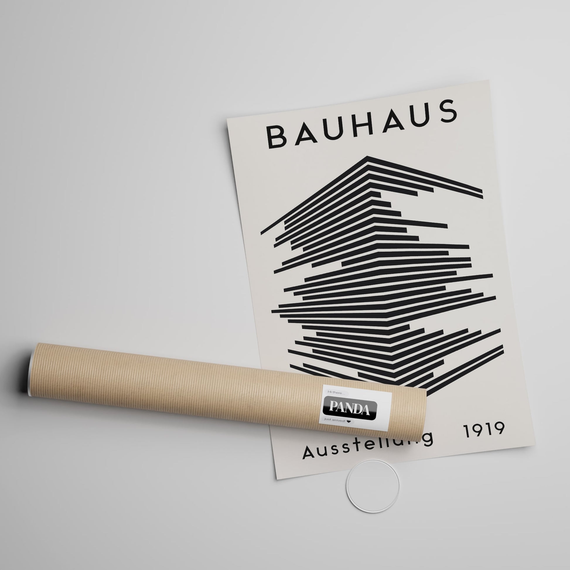 BAUHAUS LOGO 3D 1919