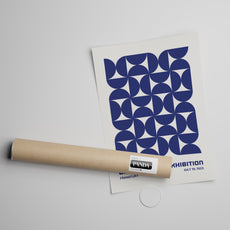 BAUHAUS EXHIBITION BLUE